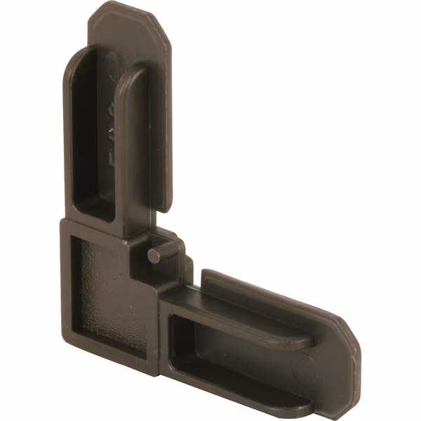 Screen Frame Corner, 3/8 in. x 3/4 in., Bronze 50 Pack